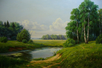 Родные просторы. Х., м ., 105х78, 2010