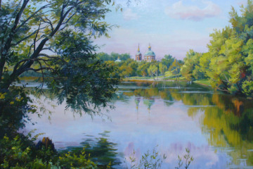 На берегу. Х., м., 34х45, 2203