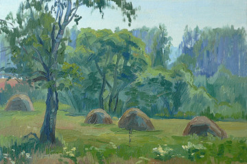 Август. К., м., 30х40