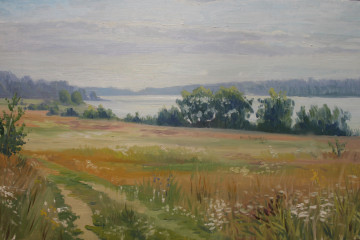 Утро в Солигорске. Х., м., 35х50