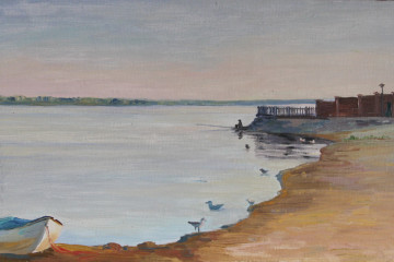 Солигорское водохранилище. Х., м., 25х45