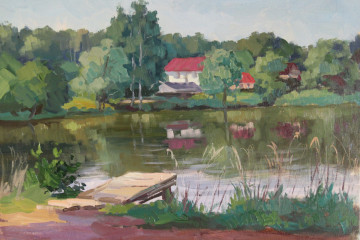 Мешковский пруд. Х., м., 35х50