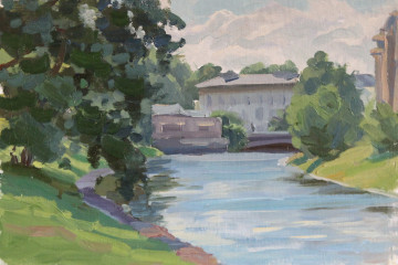 Черная речка. Х., м., 20х30